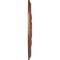 Ekena Millwork Kaya Ceiling Medallion (Fits Canopies up to 5 1/4"), 23 5/8"OD x 1 1/2"P, Polished Copper CM23KAPOS - alternate 3